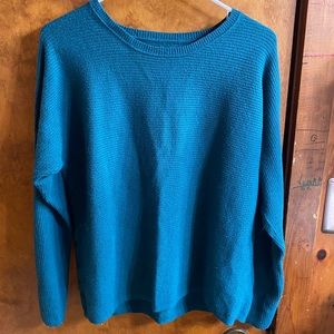 Turquoise sweater